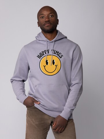 Sweat-shirt Watapparel en violet : devant