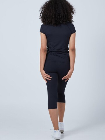 SPORTKIND - Camiseta funcional 'Capsleeve' en negro