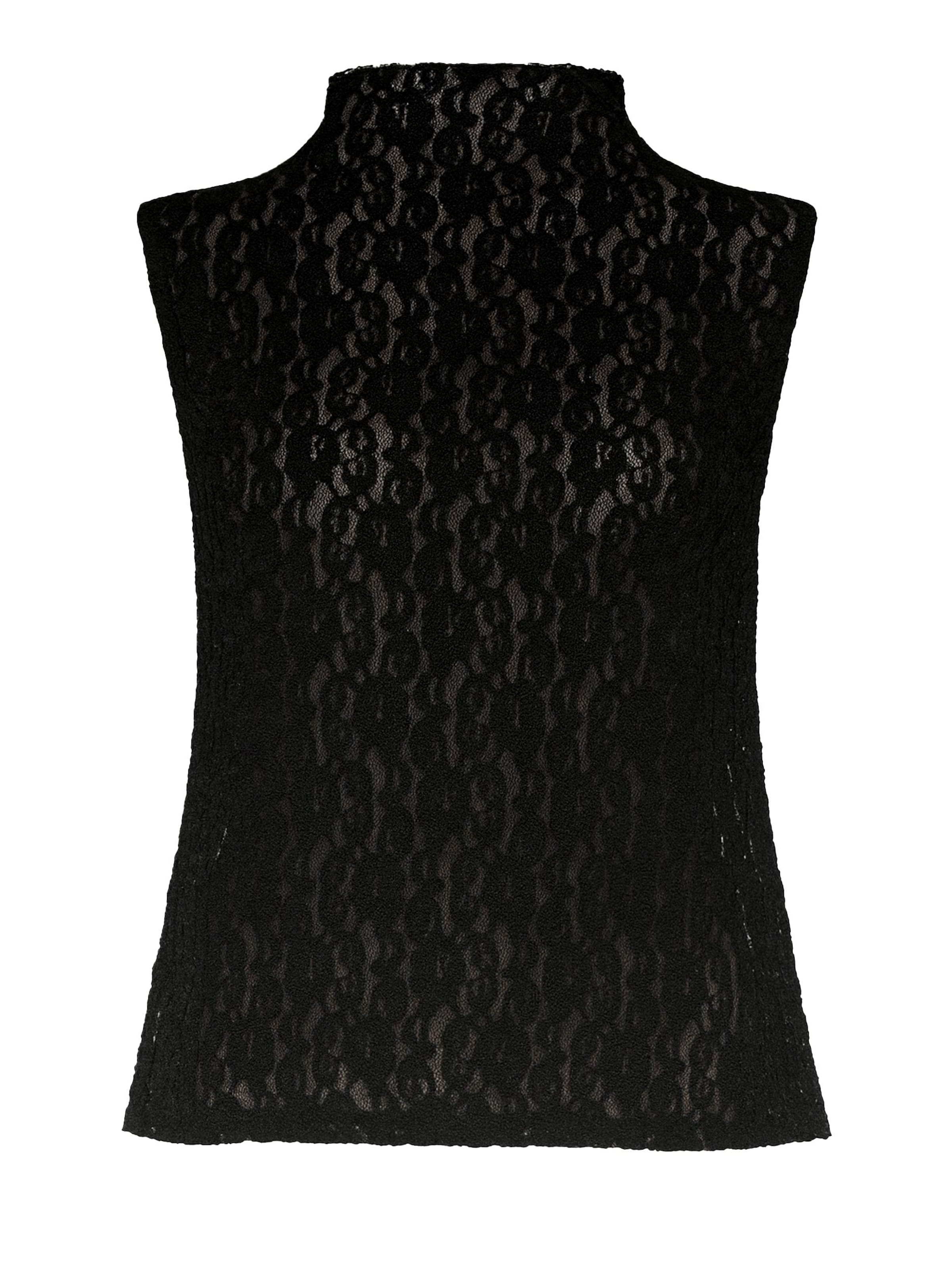 SASSYCLASSY Top in Black: front