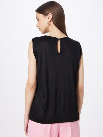 s.Oliver BLACK LABEL Top in Schwarz