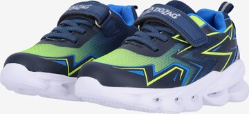 ZigZag Sneakers 'Ignis' in Blauw
