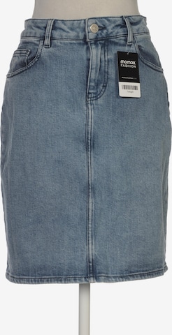 KnowledgeCotton Apparel Skirt in M in Blue: front