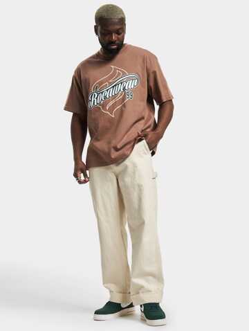 ROCAWEAR Shirt 'Luisville' in Brown
