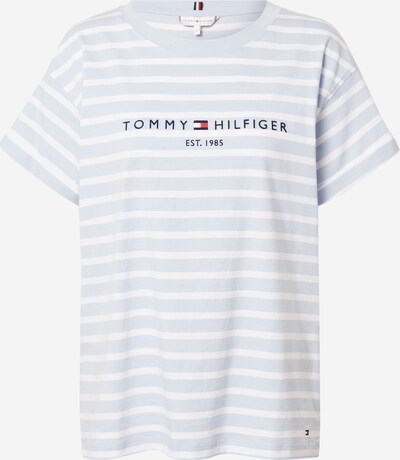 TOMMY HILFIGER Shirt in de kleur Navy / Lichtblauw / Rood / Wit, Productweergave