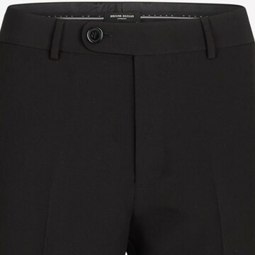 BRUUNS BAZAAR Regular Trousers with creases 'Ruben KarlSus' in Black