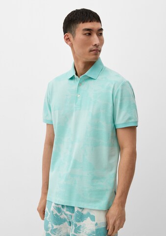 s.Oliver Shirt in Blauw: voorkant