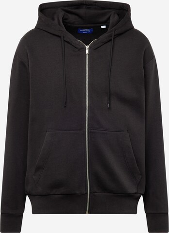 JACK & JONES Sweatjacke 'ZEPHYR' in Schwarz: predná strana