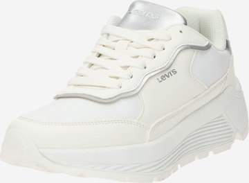 LEVI'S ® - Zapatillas deportivas bajas 'WING' en blanco: frente