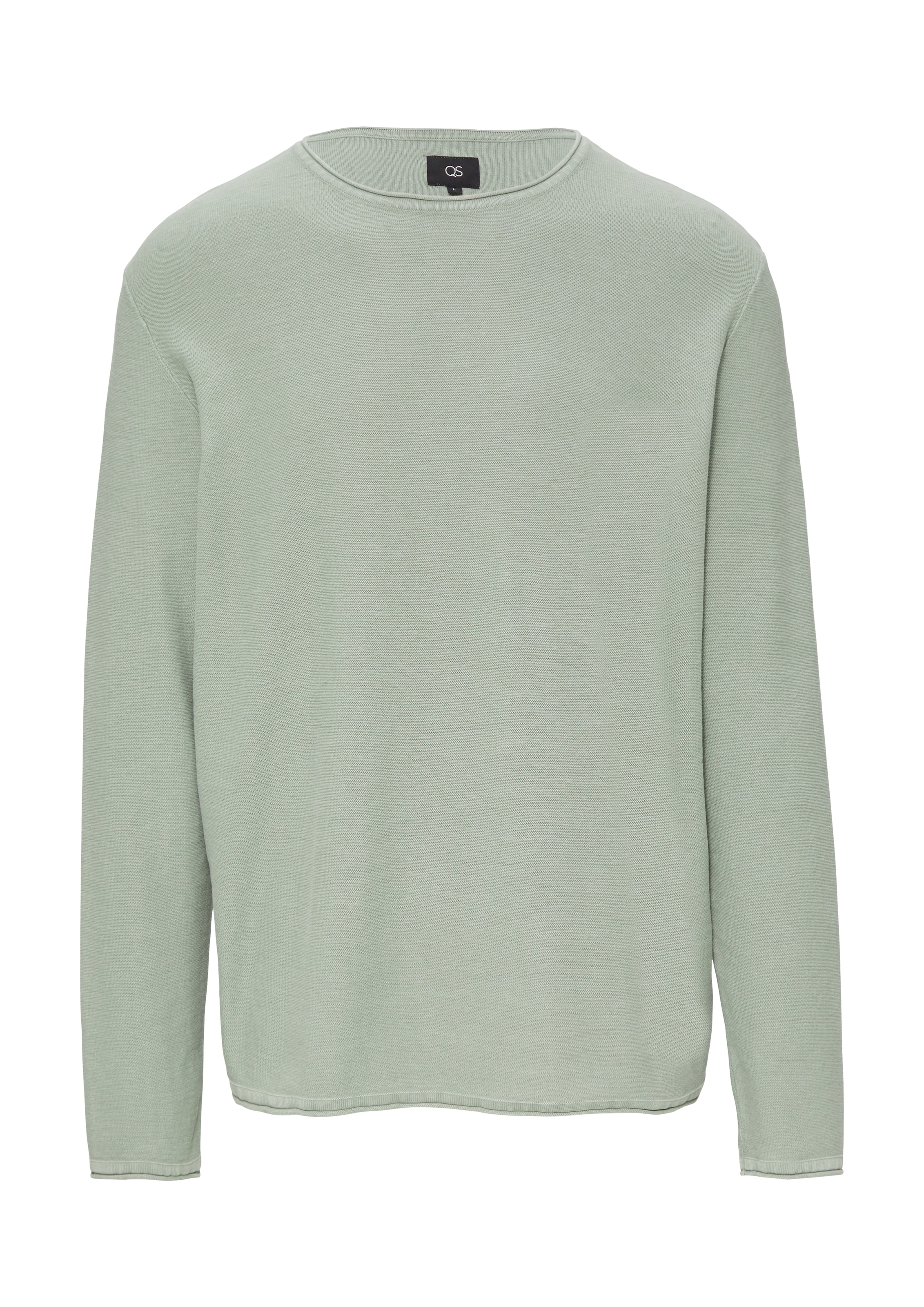 QS Pullover in Grün: Vorderseite