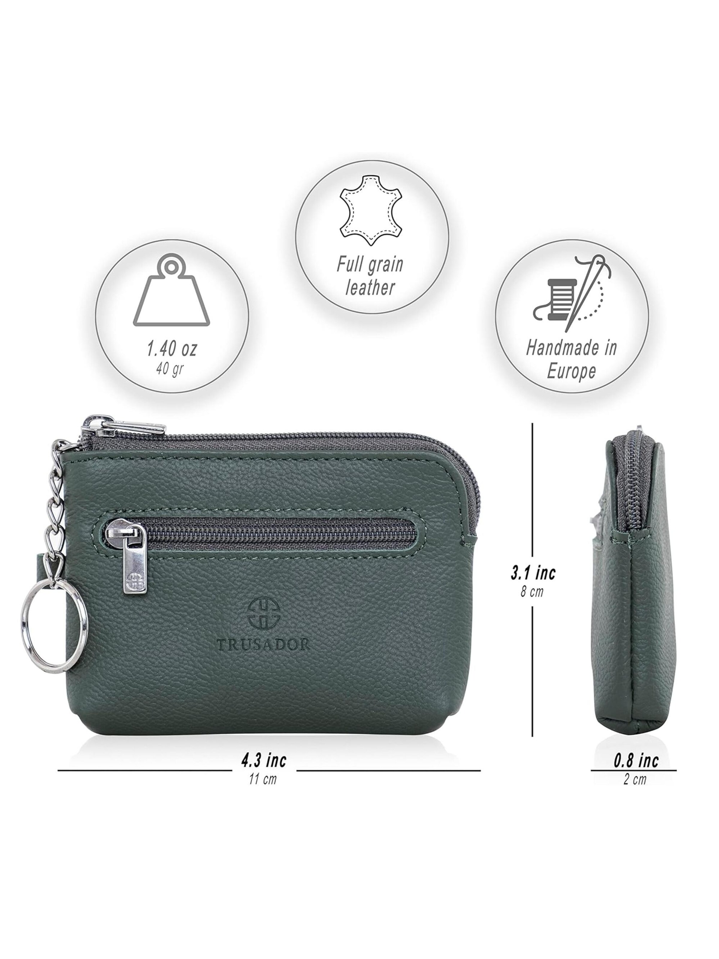 Trusador Key Ring 'Milano' in Green