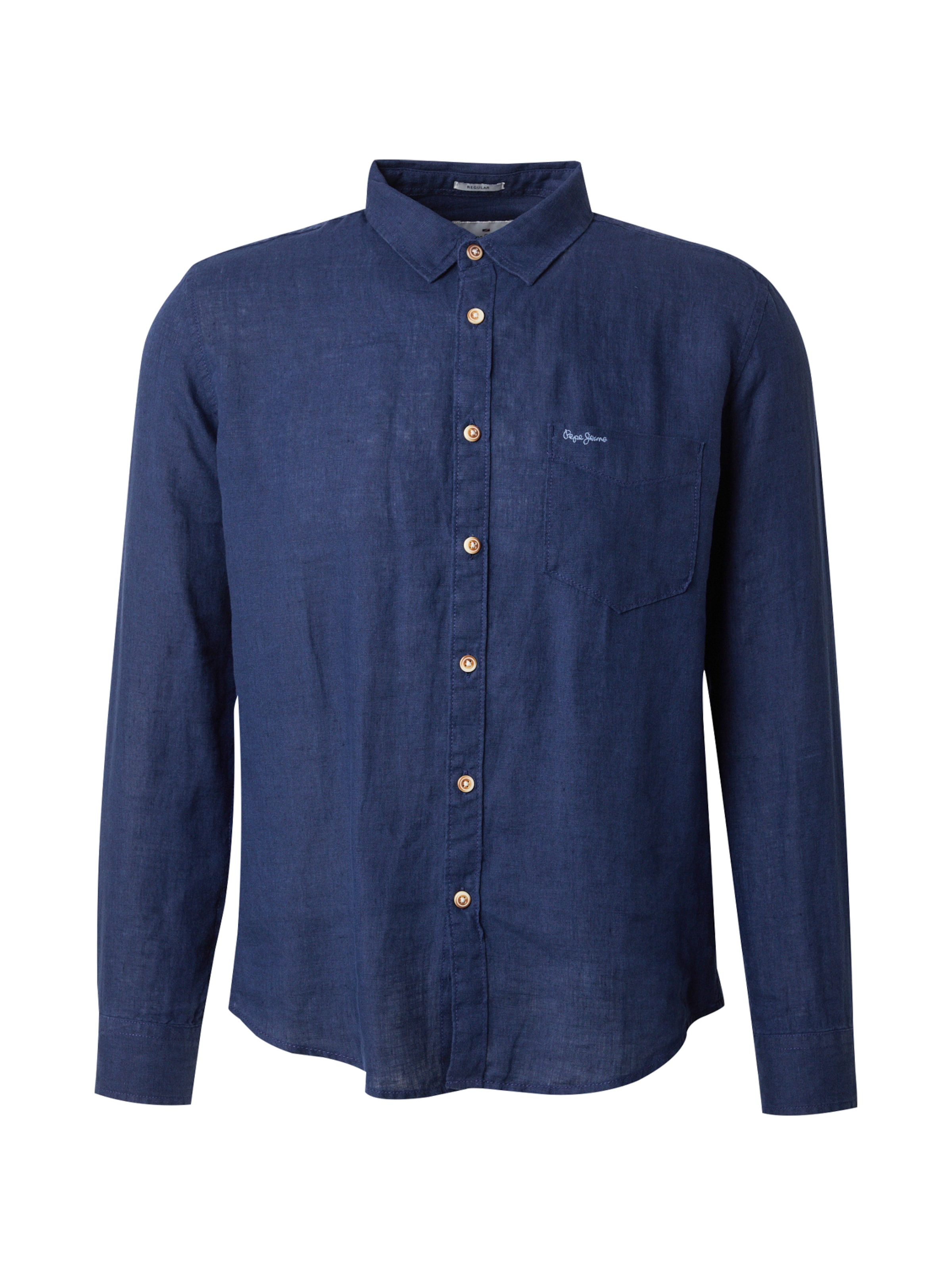 Pepe Jeans Skjorta 'KINGSMAN' i marinblå, Produktvy