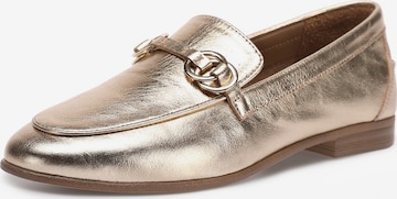 Slipper di INUOVO in oro: frontale