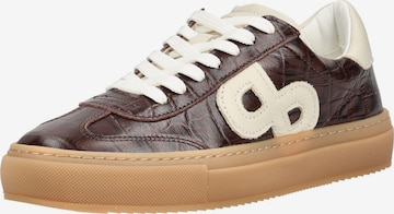 PAVEMENT Sneakers laag 'Kohia Croco' in Bruin: voorkant