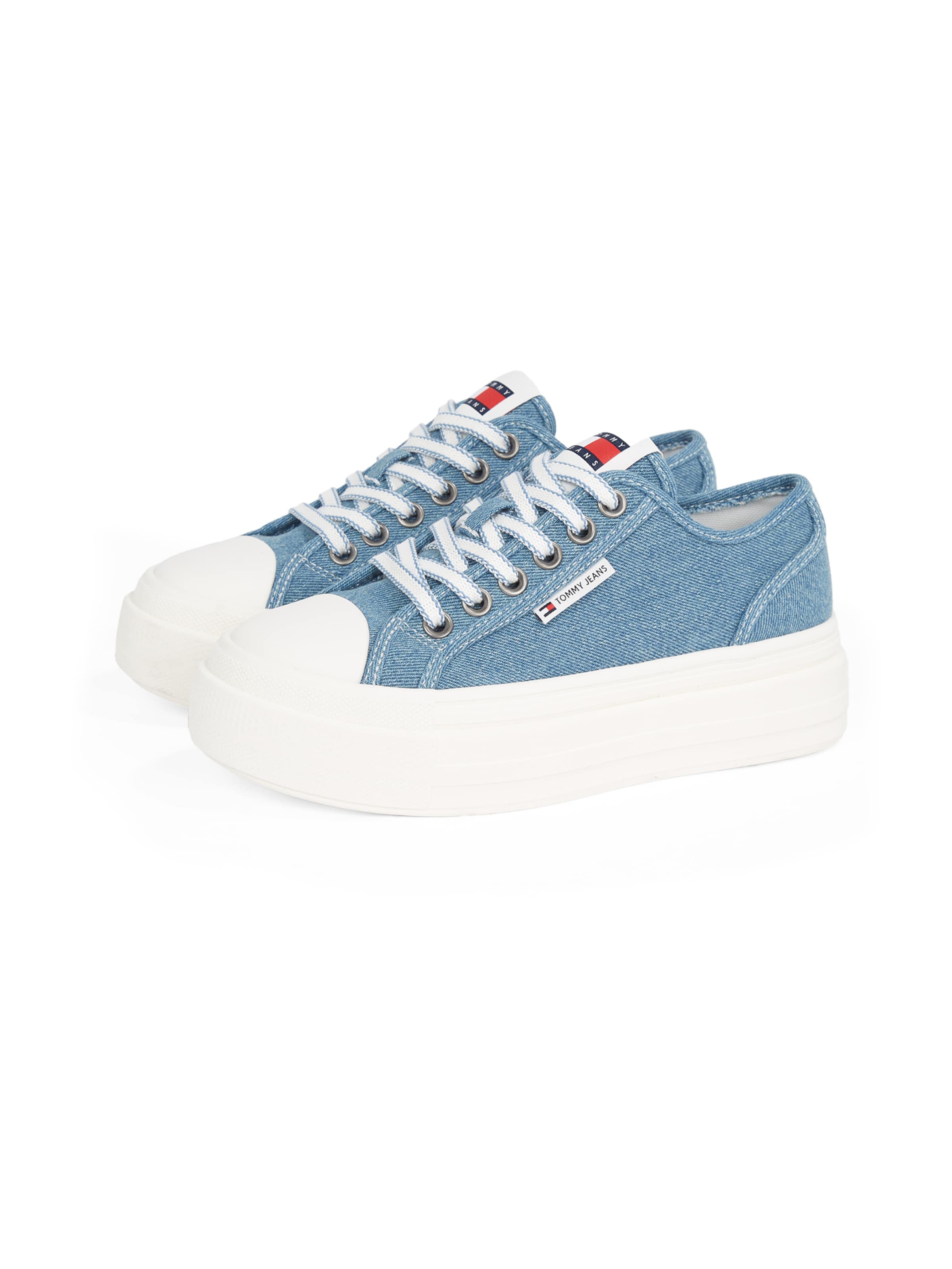 Tommy Jeans Sneaker low i blå