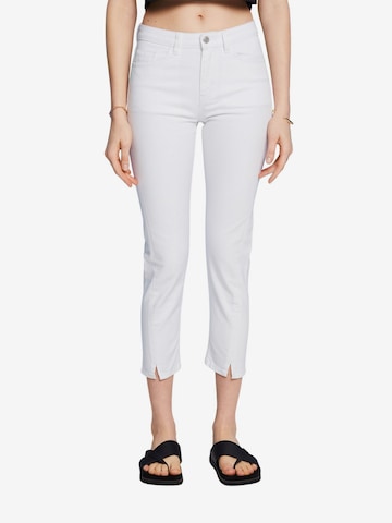 ESPRIT Slim fit Jeans in White: front