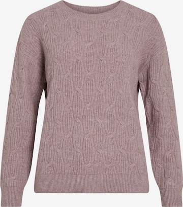 Pull-over 'VILASSIA' VILA en violet : devant