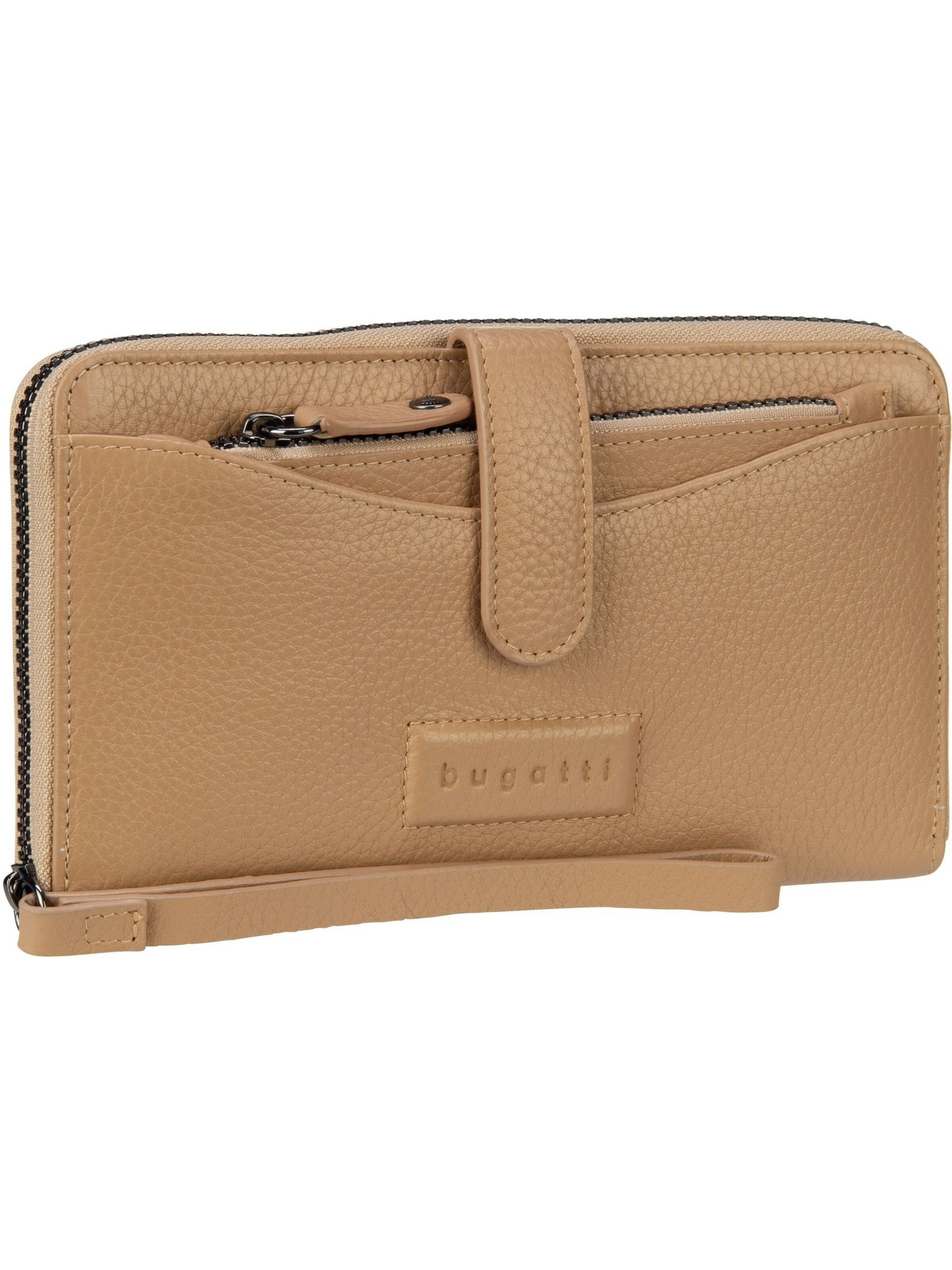 Portamonete 'Elsa' di bugatti in beige: frontale