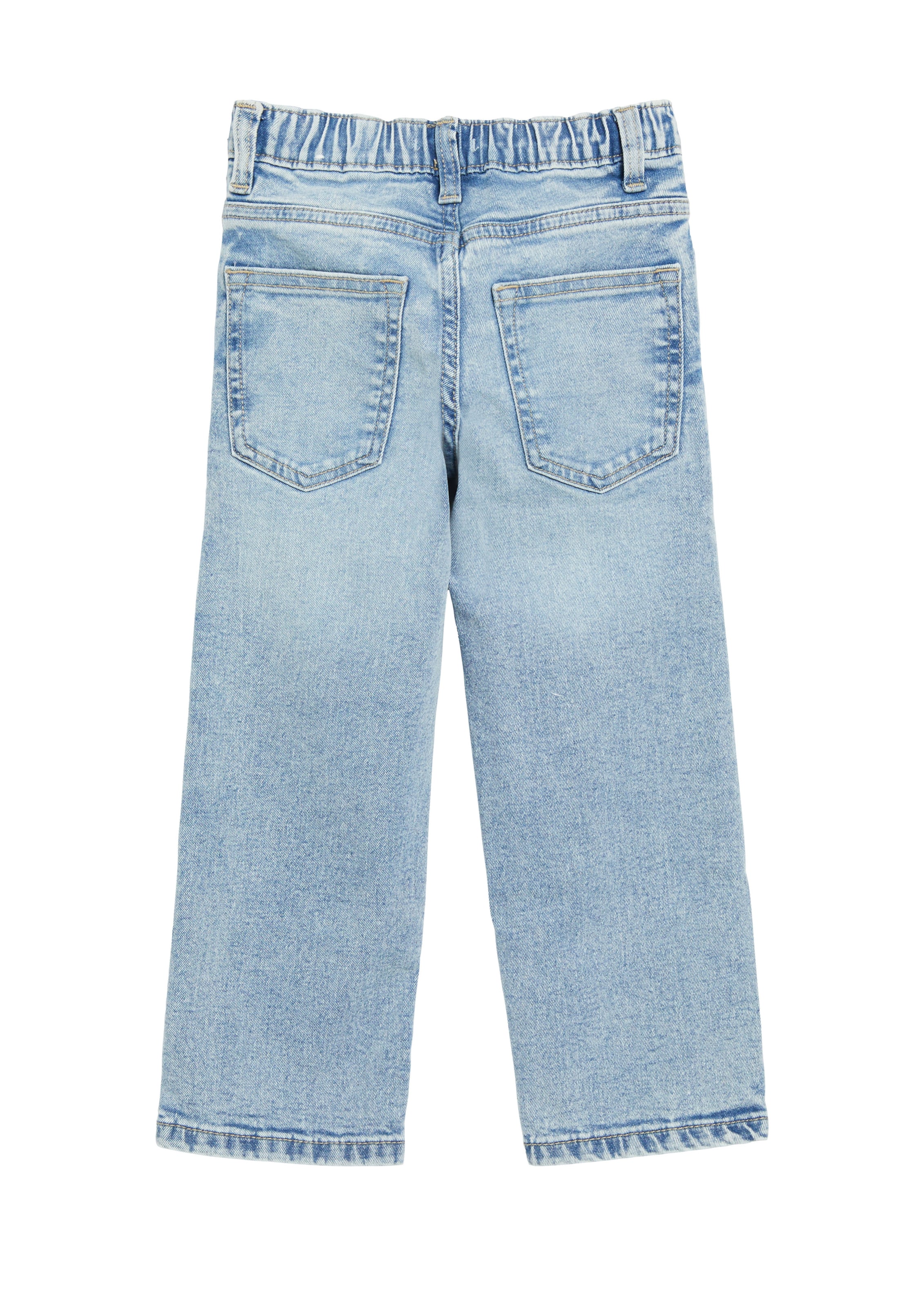 Baggy Jean s.Oliver en bleu : derrière