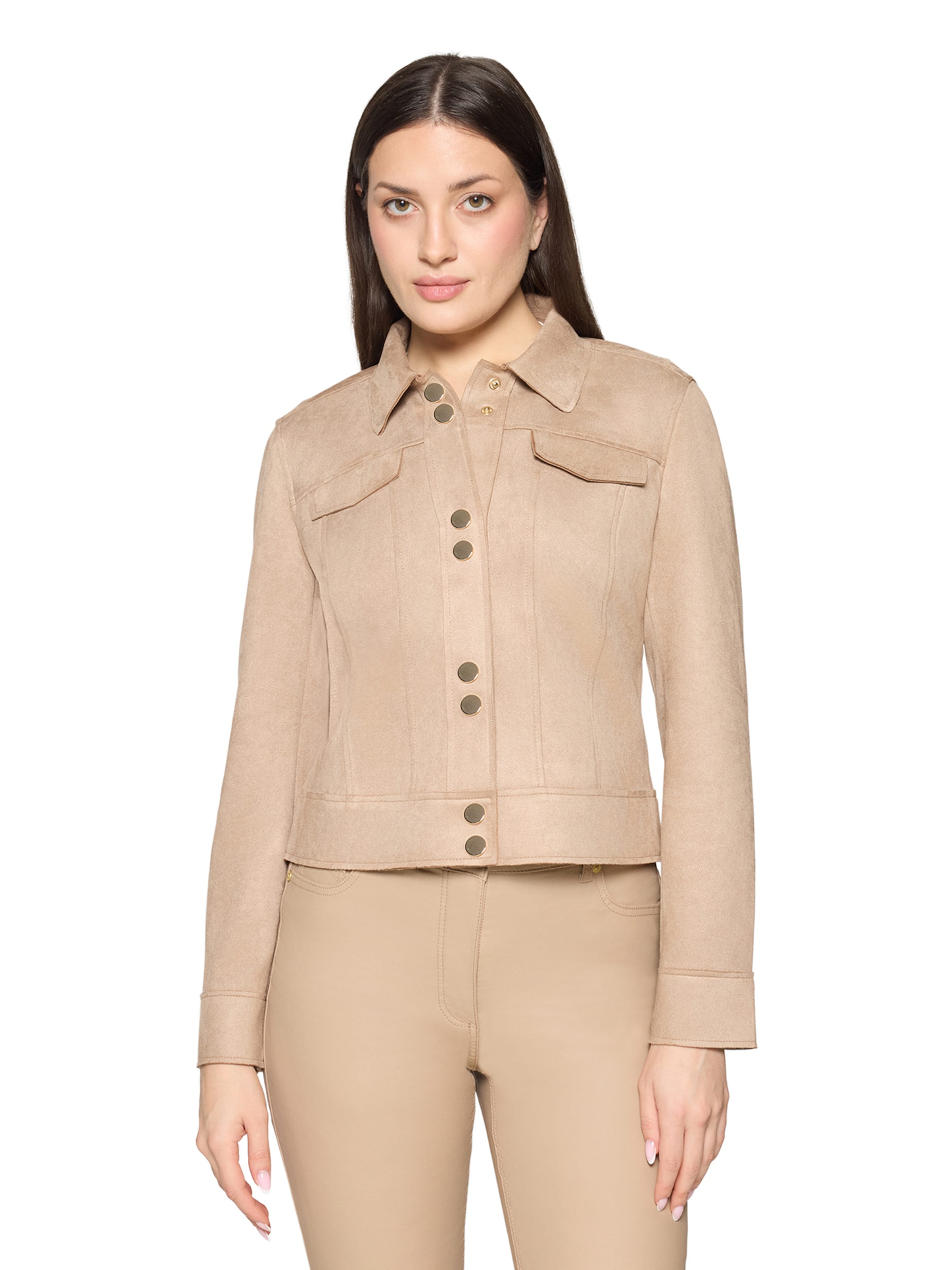 Betty Barclay Between-season jacket in Beige: front