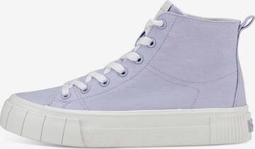 TAMARIS High-Top Sneakers in Purple