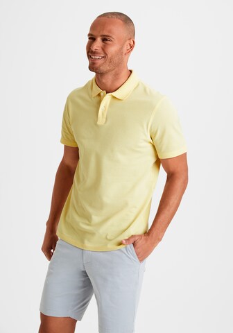BEACH TIME Shirt in Yellow: front