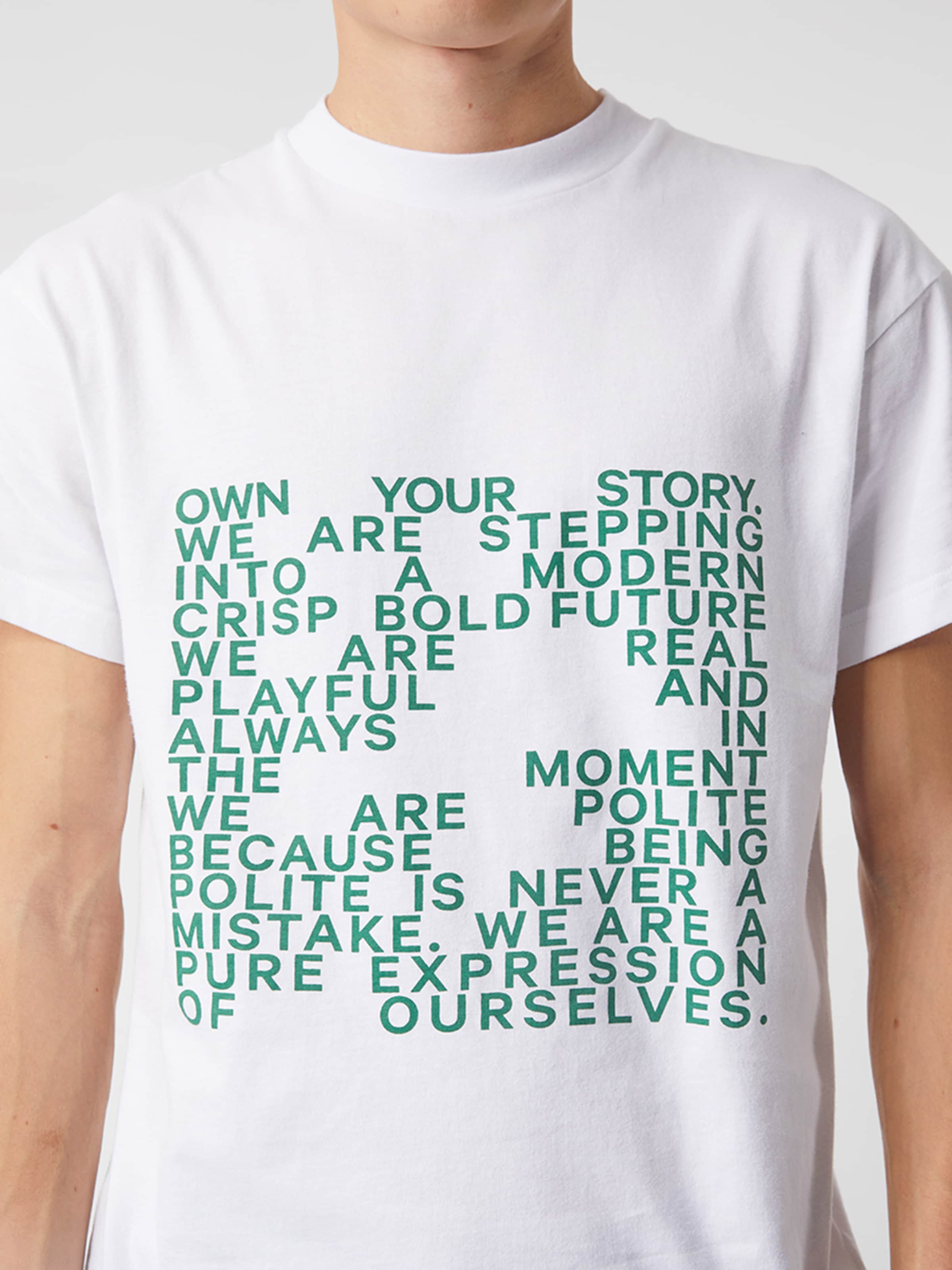 Vêtements T-Shirt Expression Daylen Young Poets Society en Blanc 