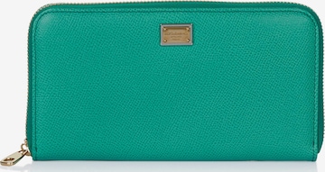 Porte-monnaies 'Dolce & Gabbana Portemonnaie' DOLCE & GABBANA en bleu : devant