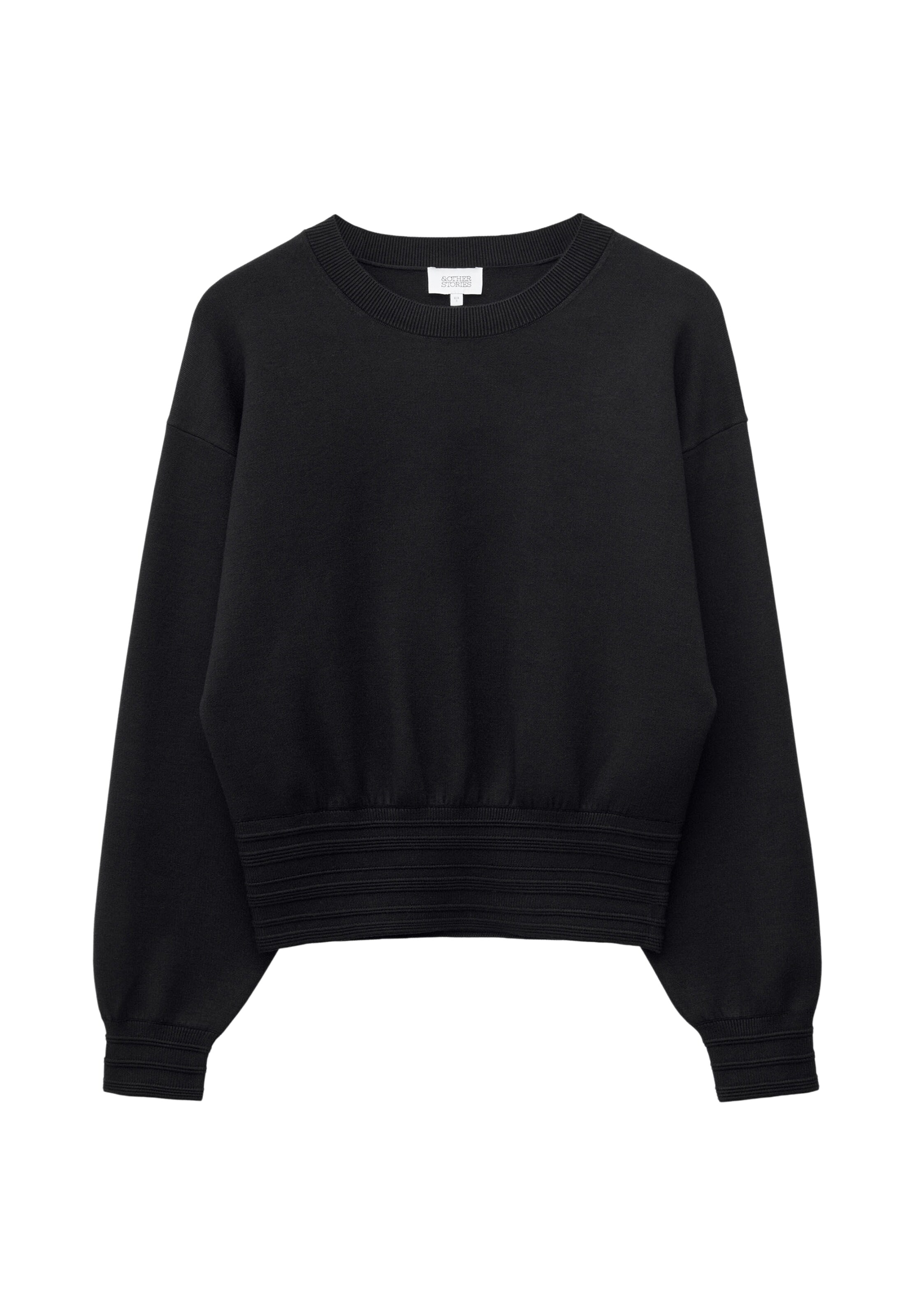 & Other Stories Sweater in Black: front