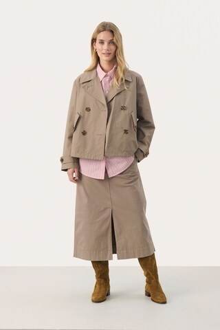 Part Two Overgangsjakke 'Nelli' i beige