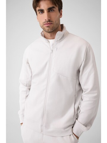 GUESS Sweatjacke in Grau: Vorderseite