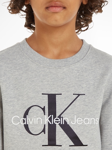 Calvin Klein Jeans Mikina – šedá