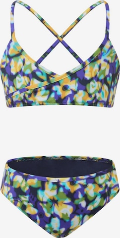 Bikini Vilebrequin en bleu : devant