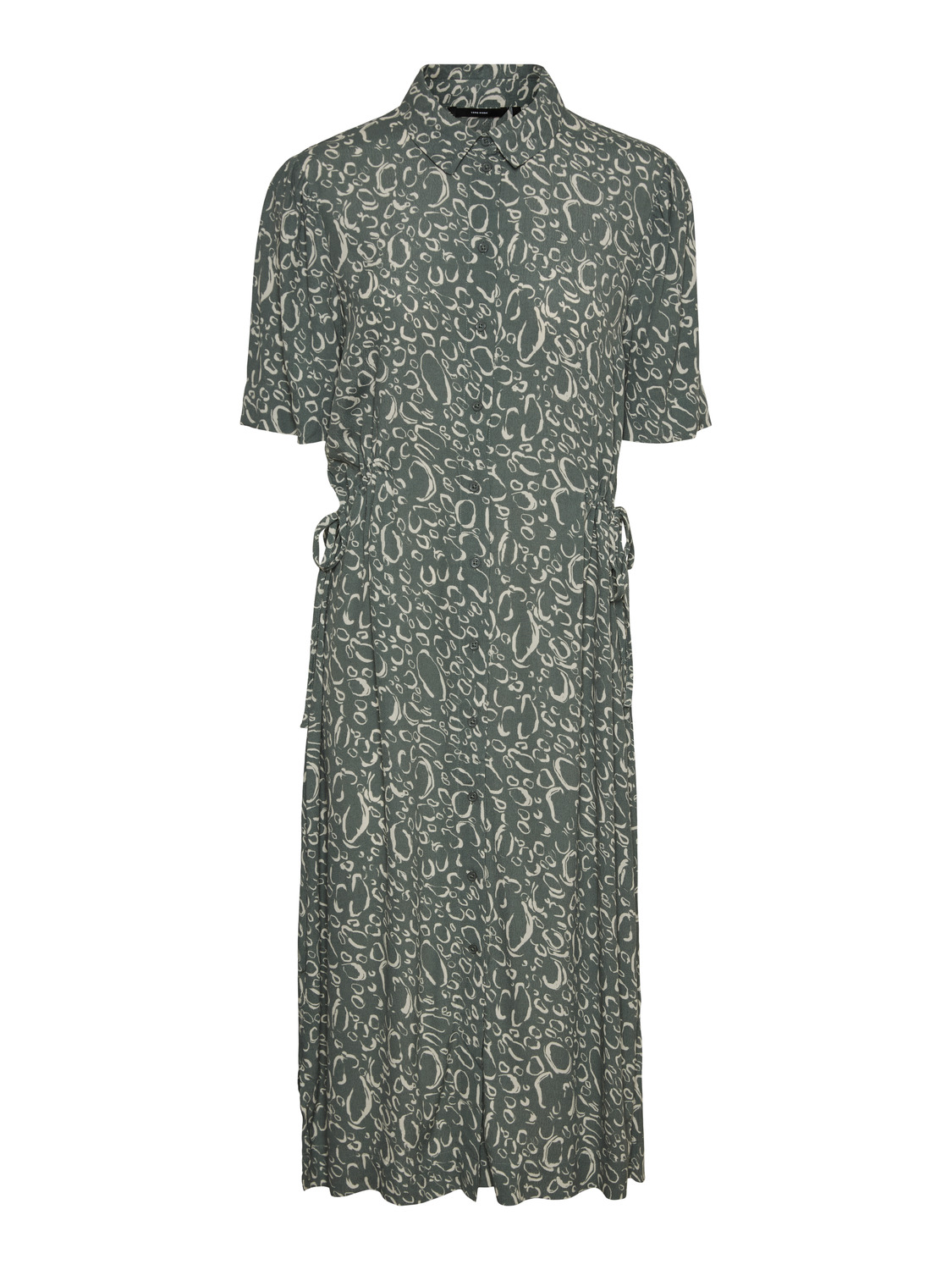 Odzież Sukienki Vero Moda Tall Sukienka koszulowa w kolorze Ciemnozielonym 
