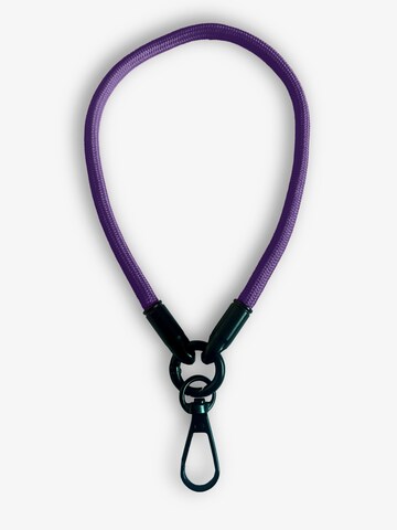 Freibeutler Key Ring 'Loop' in Purple: front