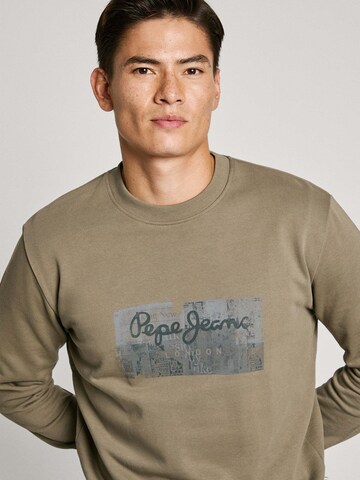 Sweat-shirt 'Dalter' Pepe Jeans en vert