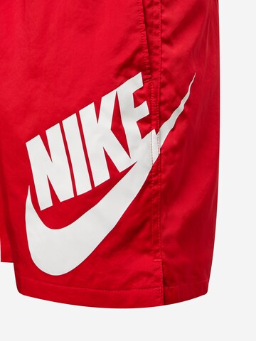 Nike Sportswear Regular Hose in Rot