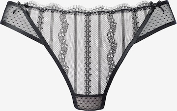 Tanga de la LASCANA pe negru: față