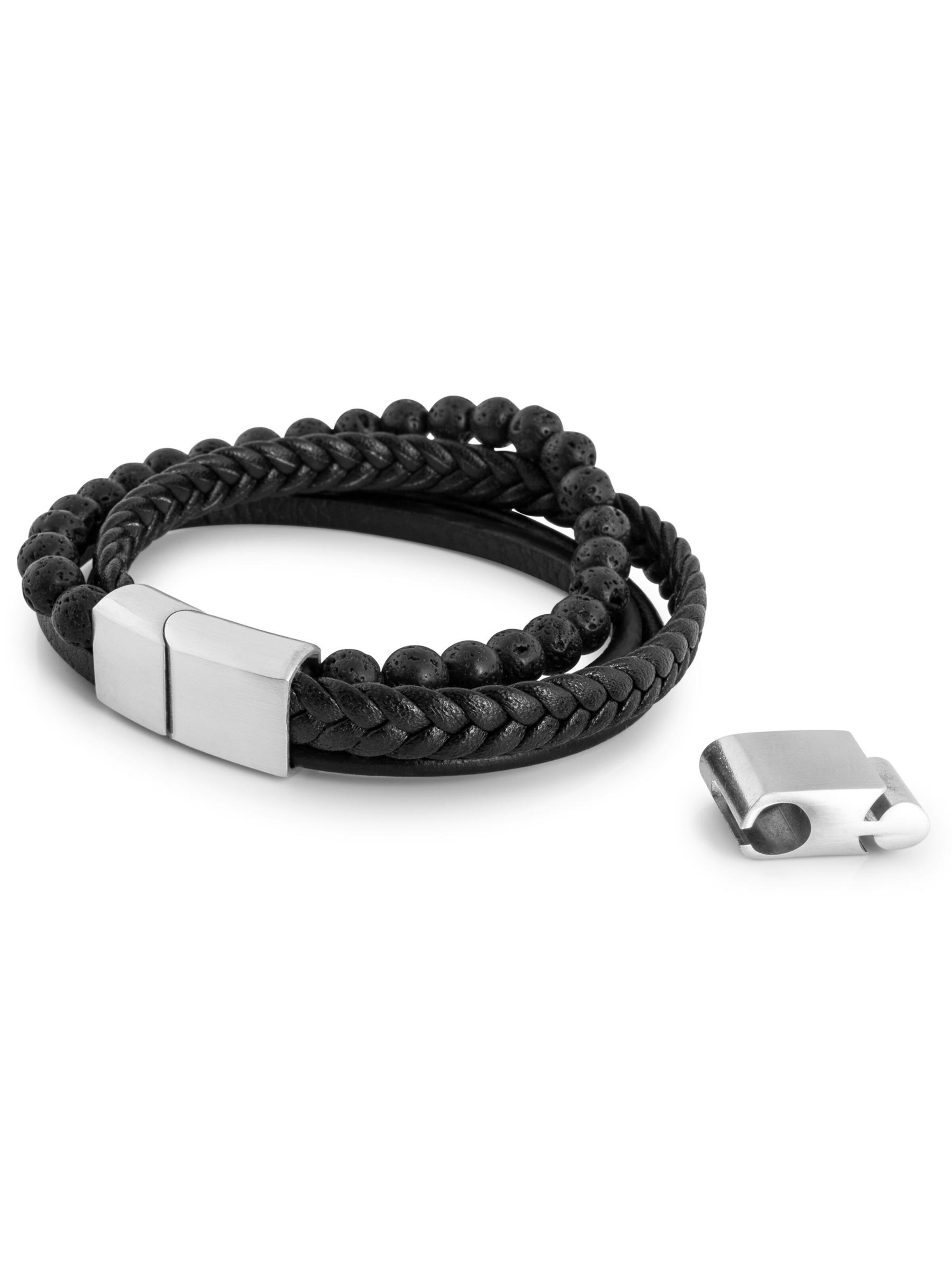 Akitsune Bracelet 'Bellum' in Silver: front
