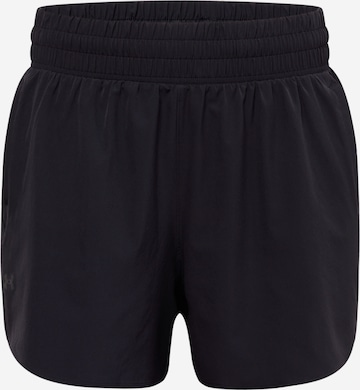 UNDER ARMOURLoosefit Sportske hlače - crna boja: prednji dio