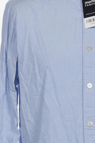HOLLISTER Button Up Shirt in L in Blue