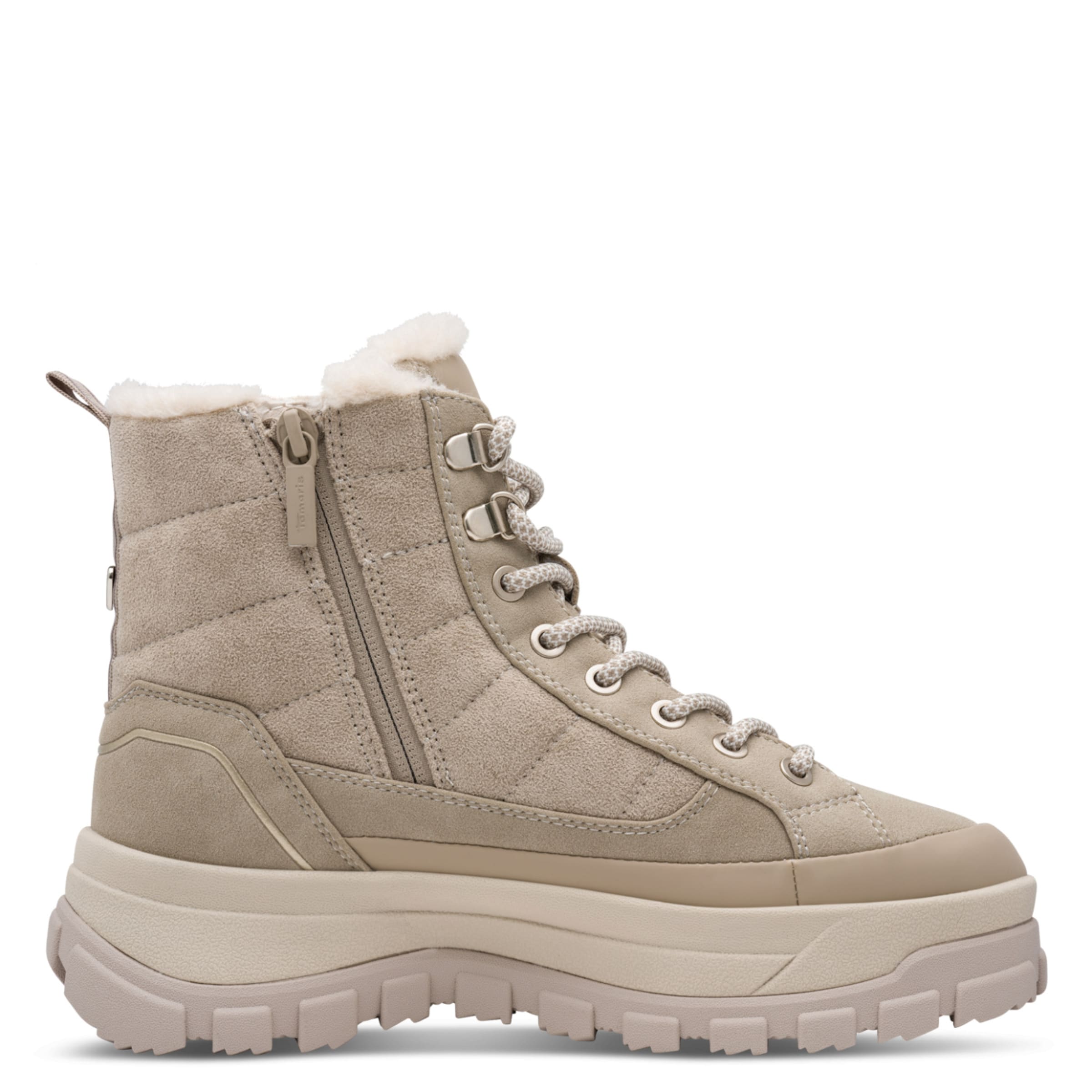 Tamaris Schnürstiefelette in Grau