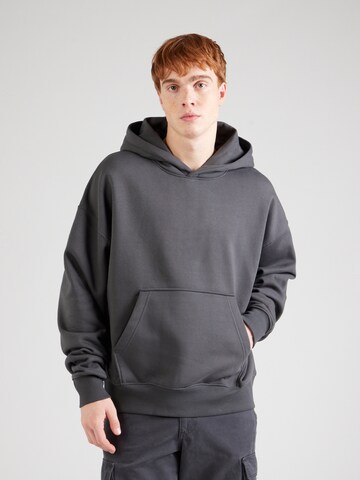 Felpa di TOPMAN in grigio: frontale