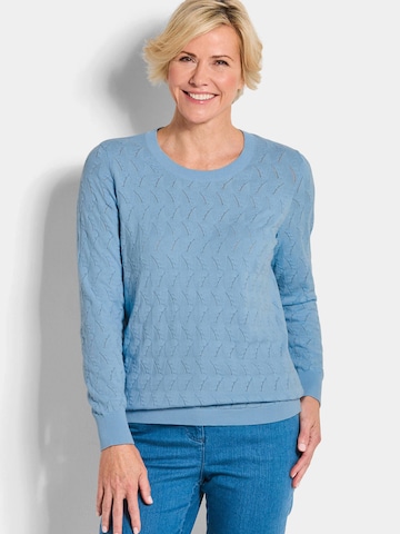 Pull-over Goldner en bleu : devant