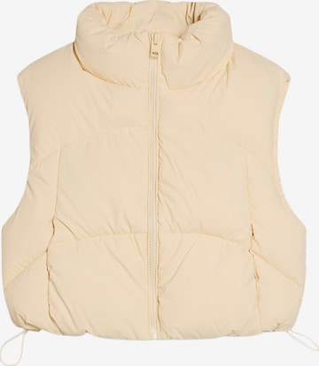 Gilet di Bershka in giallo: frontale