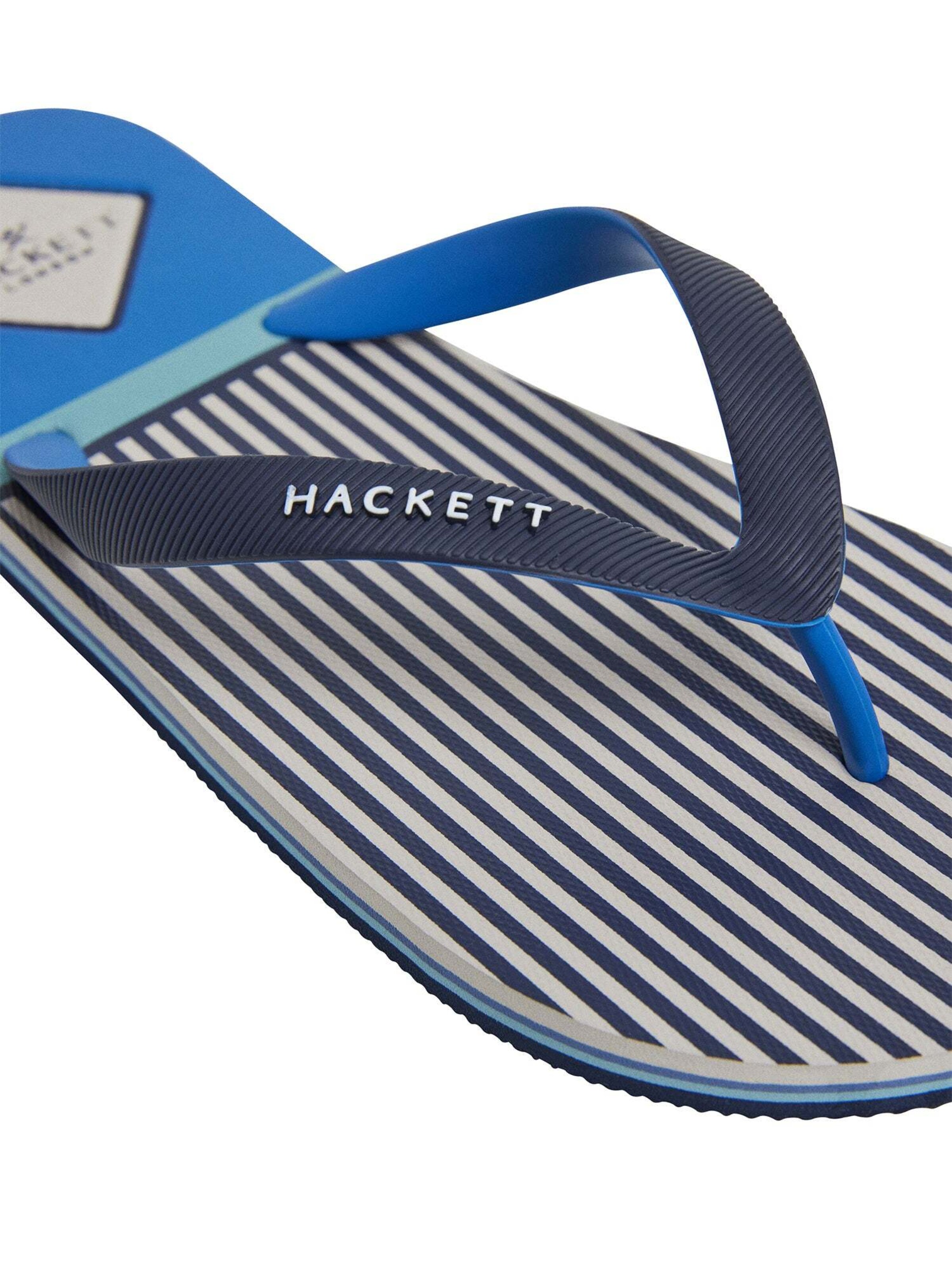 Hackett London Teenslippers 'Capri Divided' in Blauw
