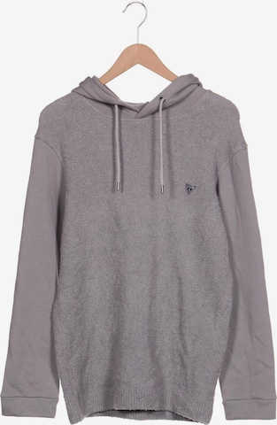 GUESS Kapuzenpullover 6XL in Grau: predná strana