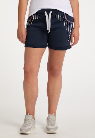 BRUNO BANANI Regular Broek 'Butler' in Blauw: voorkant