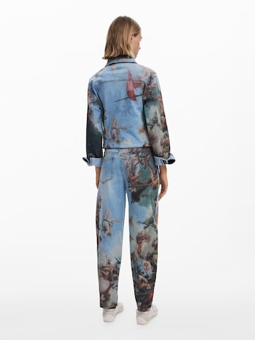 Desigual Конический (Tapered) Джинсы 'Fresh' в Синий
