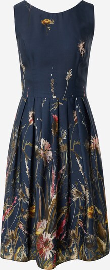 SWING Kleid in dunkelblau / mischfarben, Produktansicht