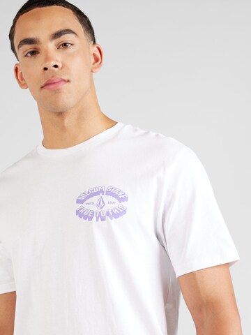 Volcom T-Shirt 'TRUE MECHA' in Weiß